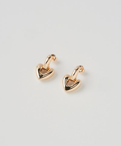 Heart Drop Earrings ハートドロップ ピアス