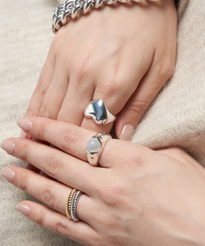ANNIKA INEZ | Rolling Stone Ring ストーン リング - アマン