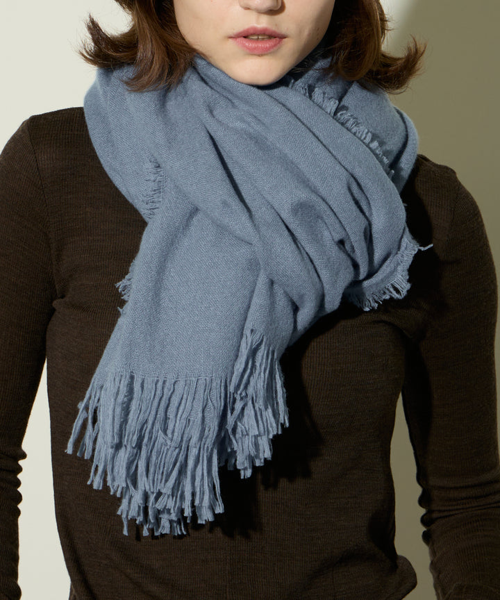 ASAUCE MELER | カシミヤマイクロバスケットストールii - アマン