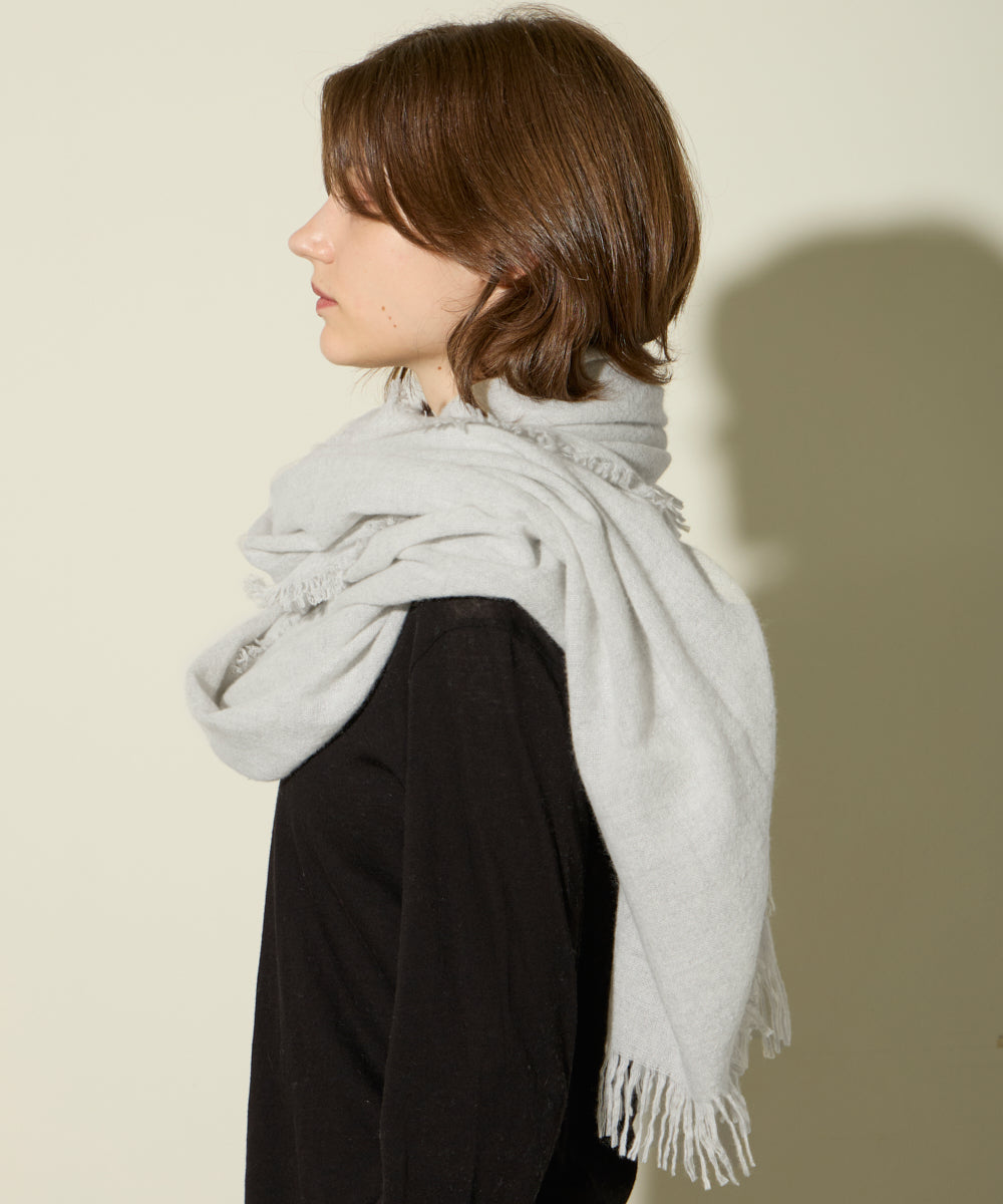 ASAUCE MELER | カシミヤマイクロバスケットストールii - アマン