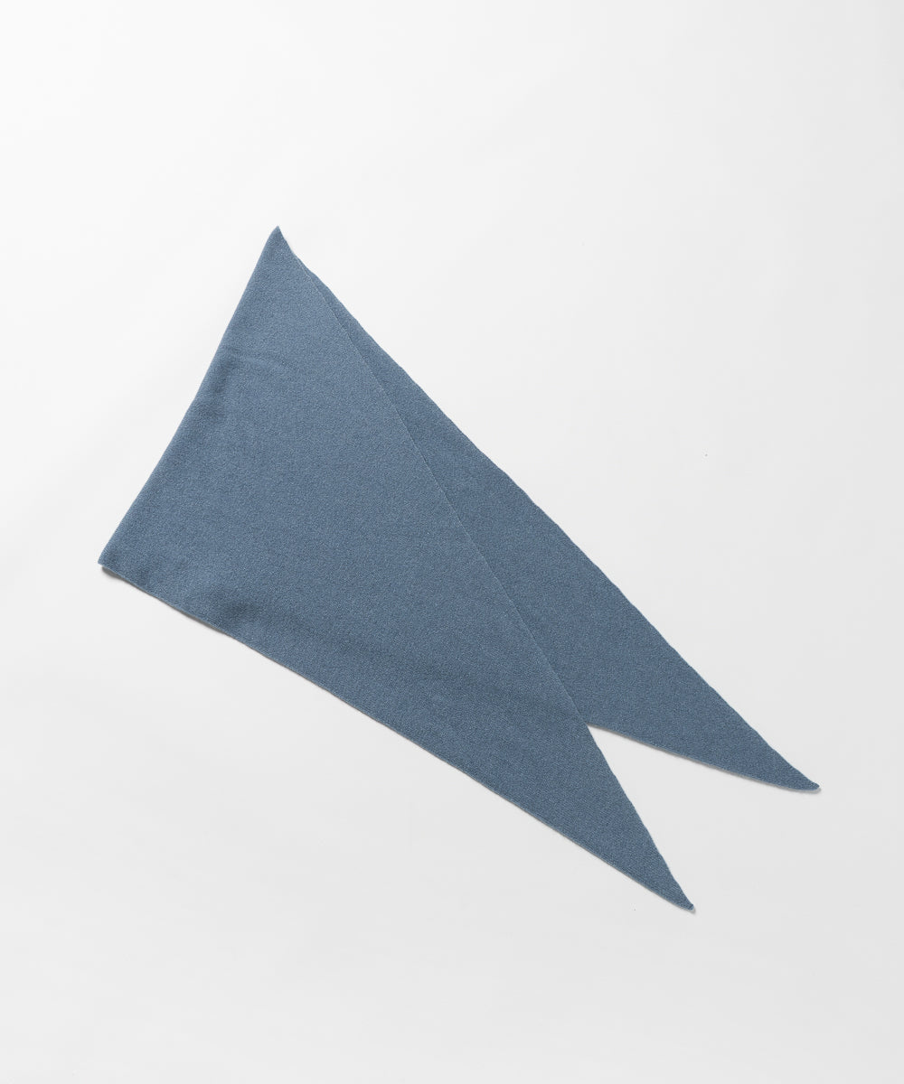 アソースメレ テディベアヤーン トライアングルニットストール Oatmeal 新品アソースメレテディベアトライアングルストール