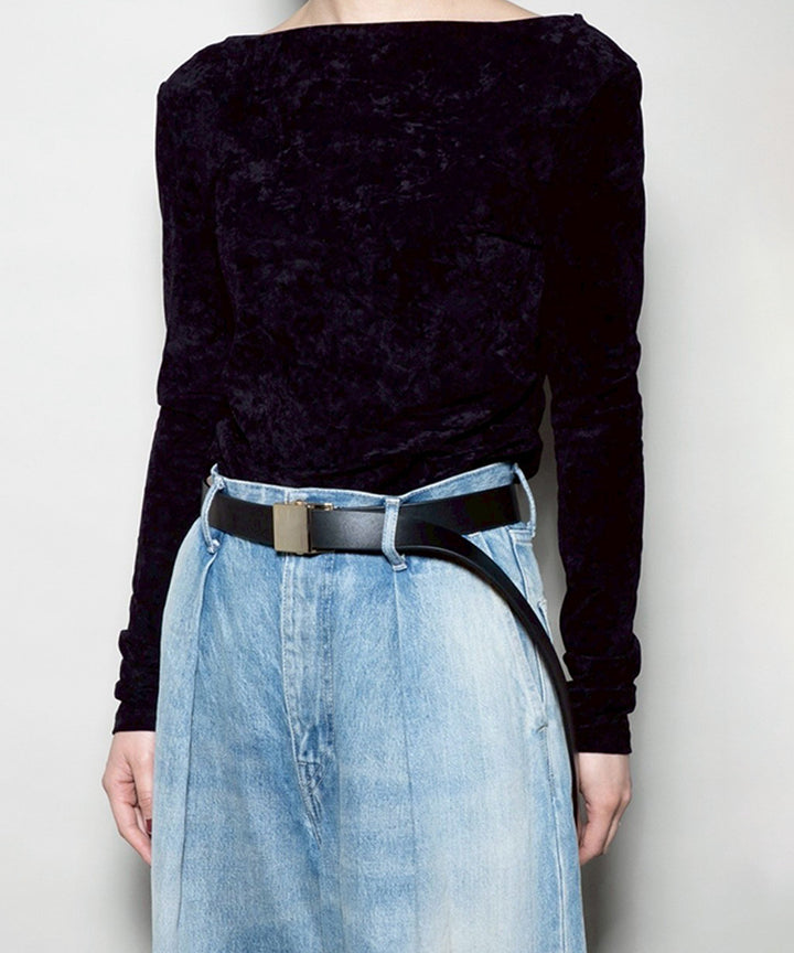 ヒトリエ ガチャベルト LEFIJE】レザーガチャベルト（ベルト・サスペンダー