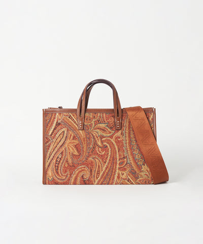 BREAD M ORANGE PAISLEY