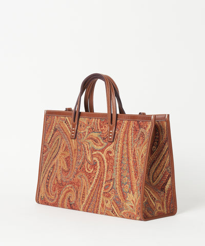 BREAD M ORANGE PAISLEY