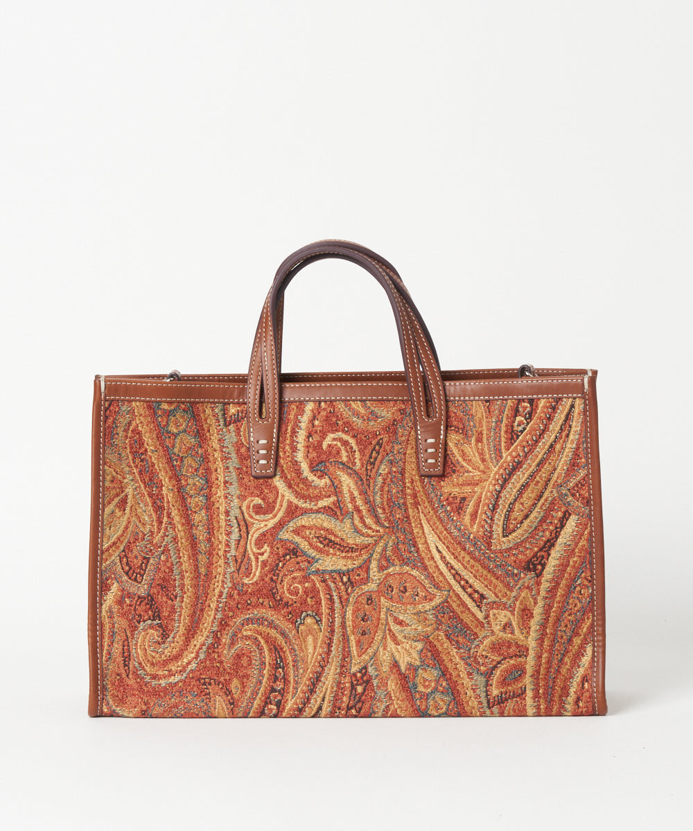 BREAD M ORANGE PAISLEY