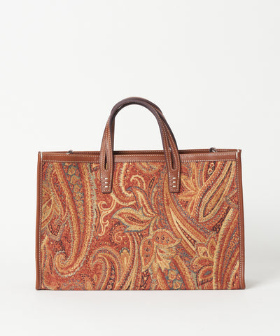 BREAD M ORANGE PAISLEY