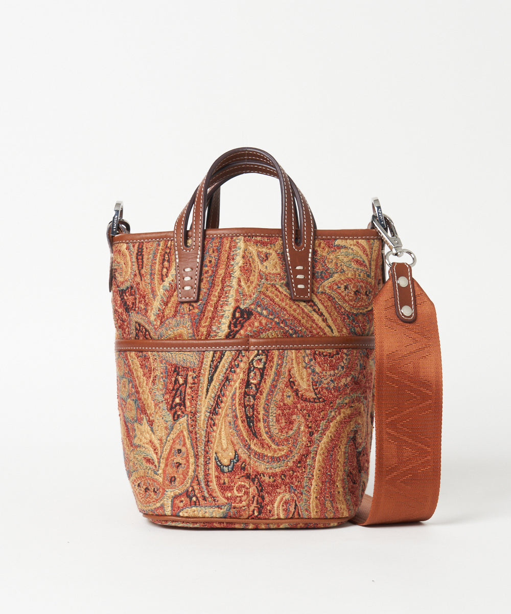 SHIP HOBO MINI ORANGE PAISLEY