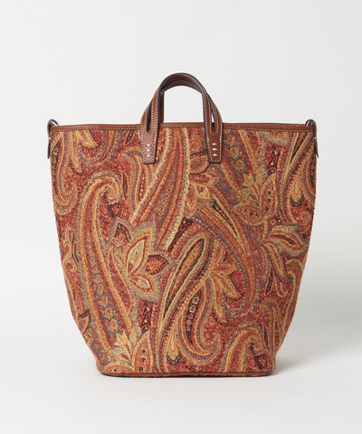 SHIP HOBO ORANGE PAISLEY