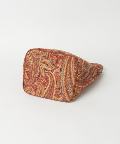 SHIP HOBO ORANGE PAISLEY