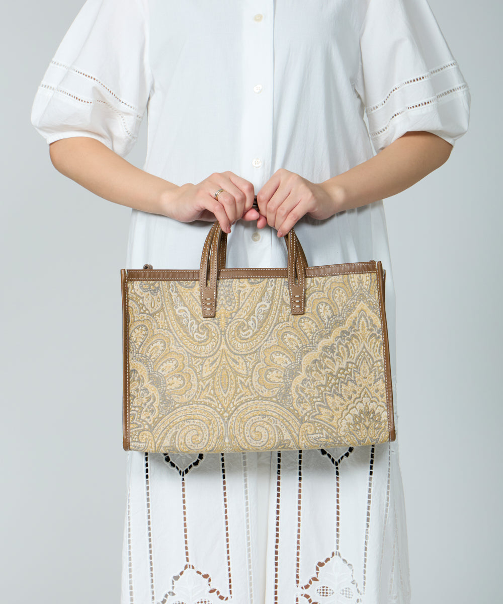 バッグ A VACATION BREAD M YELLOW PAISLEY A VACATION | BREAD M YELLOW PAISLEY - アマンオンラインストア