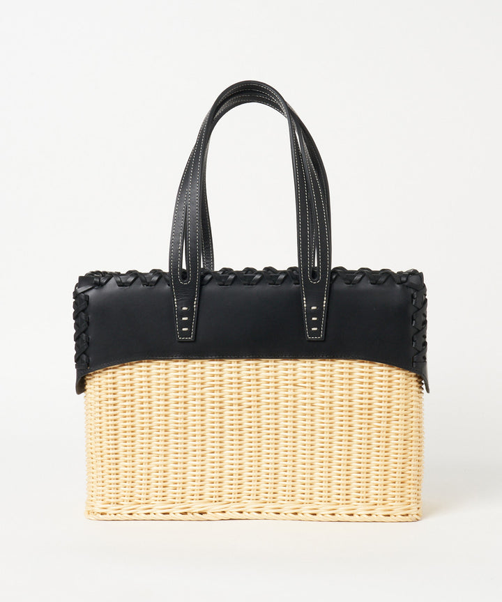 ア*イ様 A VACATION RATTAN M-RH かごバッグ ブラック A VACATION | RATTAN M BLACK - アマンオンラインストア – AMAN ONLINE
