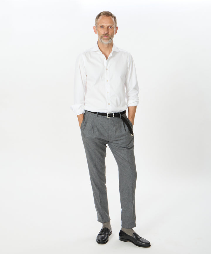 BERWICH | HBARBER 【干場義雅氏別注モデル】ツープリーツテーパード