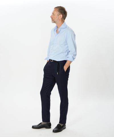 HBARBER 【干場義雅氏別注モデル】ツープリーツテーパードパンツ/H BARBER(アッカ バーバー)/RWSLTX