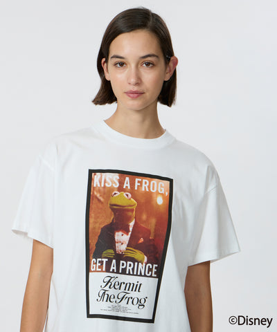 Kermit the Frog |  KISS A FROG, GET A PRINCE ハーフスリーブ Tシャツ