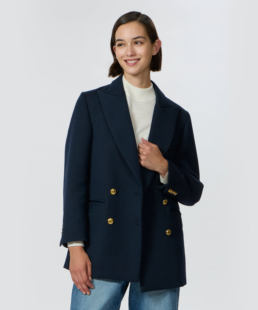 リーバー ダブル ジャケット NAVY (ネイビー)