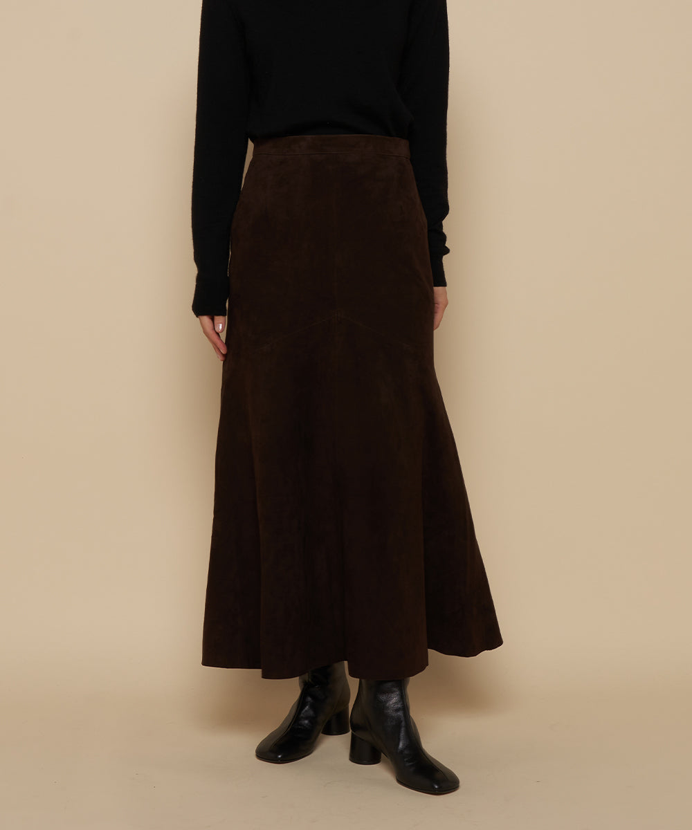CHARIS スエードマーメイドスカート MORO