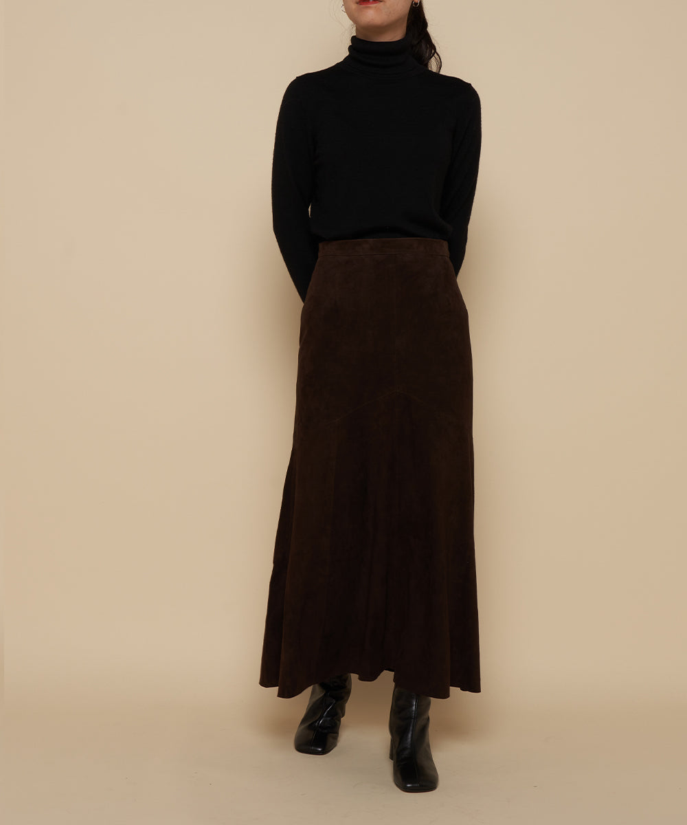 CHARIS スエードマーメイドスカート MORO