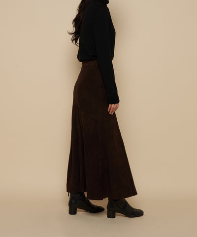 CHARIS スエードマーメイドスカート MORO