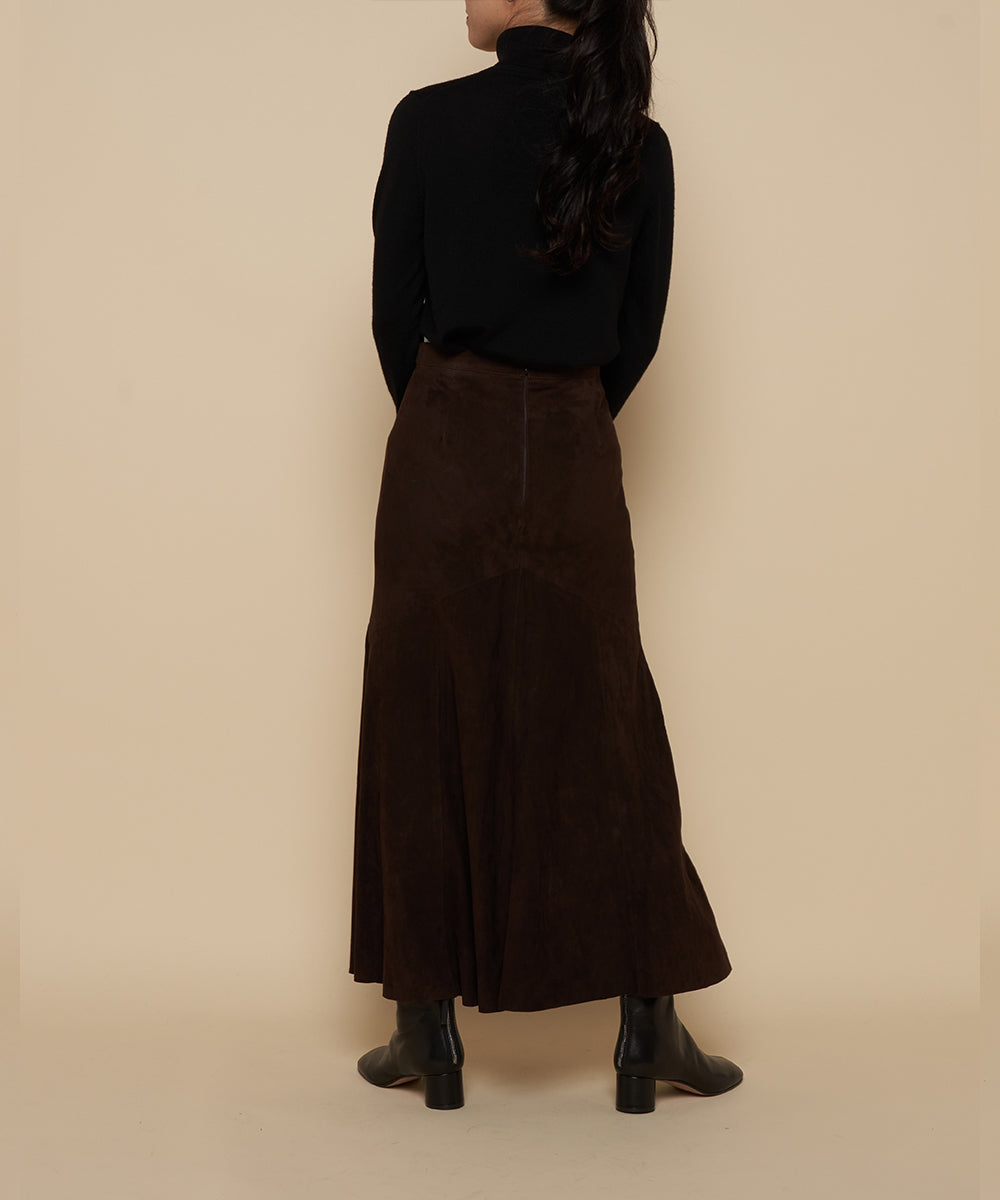 CHARIS スエードマーメイドスカート MORO