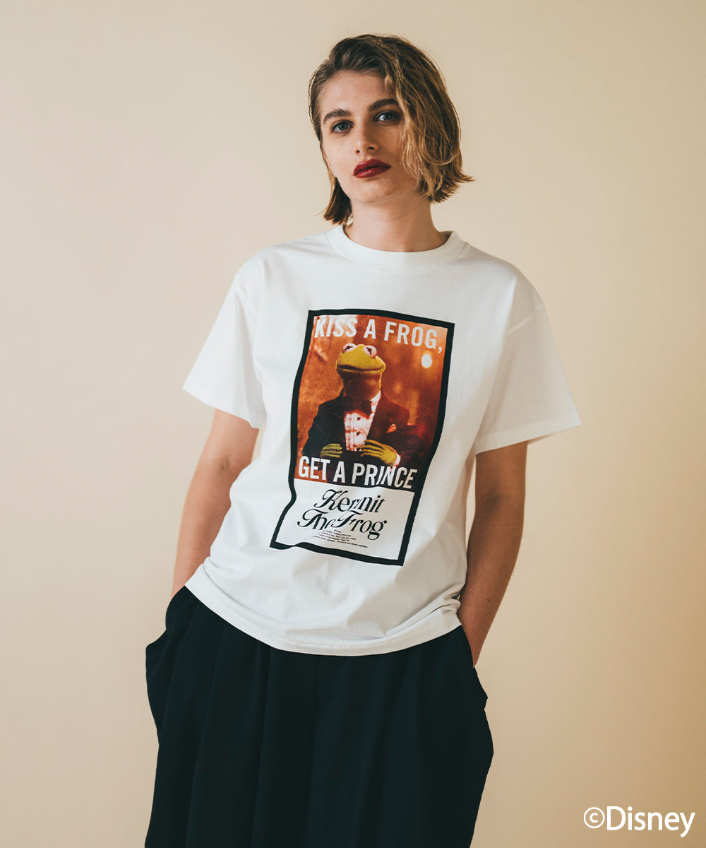 Kermit the Frog |  KISS A FROG, GET A PRINCE ハーフスリーブ Tシャツ
