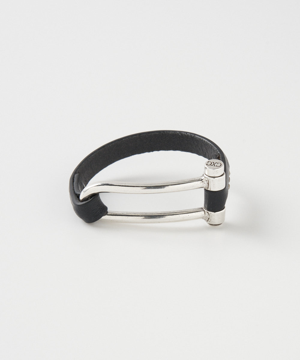 CXC | Buckle x Leather ブレスレット - アマンオンラインストア
