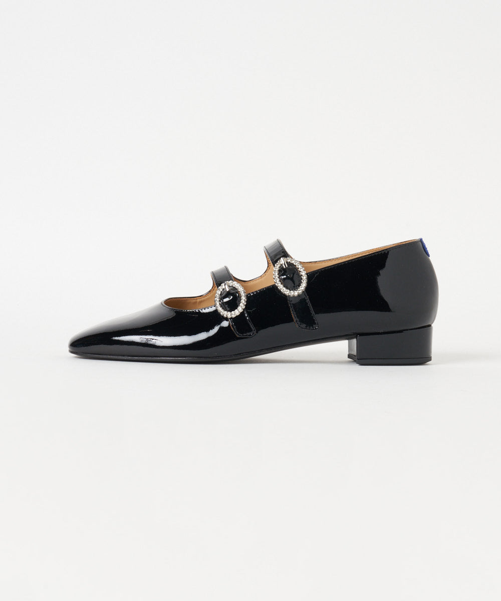 シャテル Chatelles Francois Pointy Negro Tassels （Black
