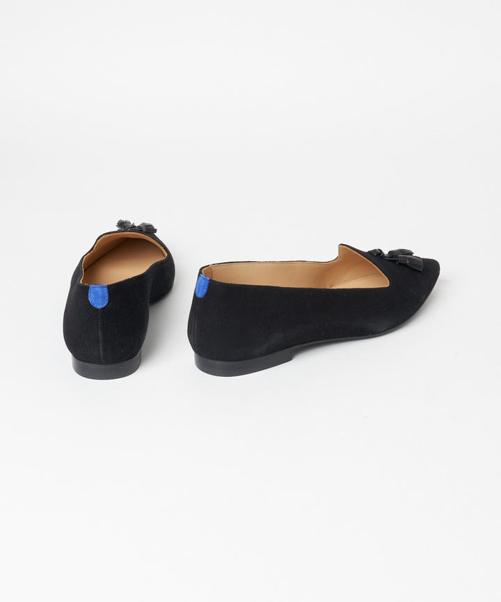 Chatelles | Francois Pointy Negro Tassels - アマンオンラインストア