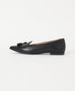 【SALE対象】Francois Pointy Black Leather