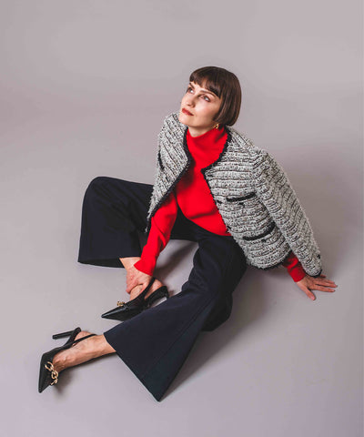 LINTON TWEED JACKET ツイード ジャケット