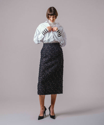 LINTON TWEED SKIRT ツイード スカート