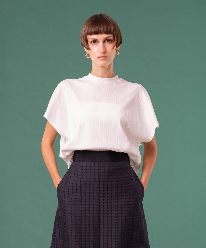 フレアスリーブ プルオーバー 1 (ホワイト)