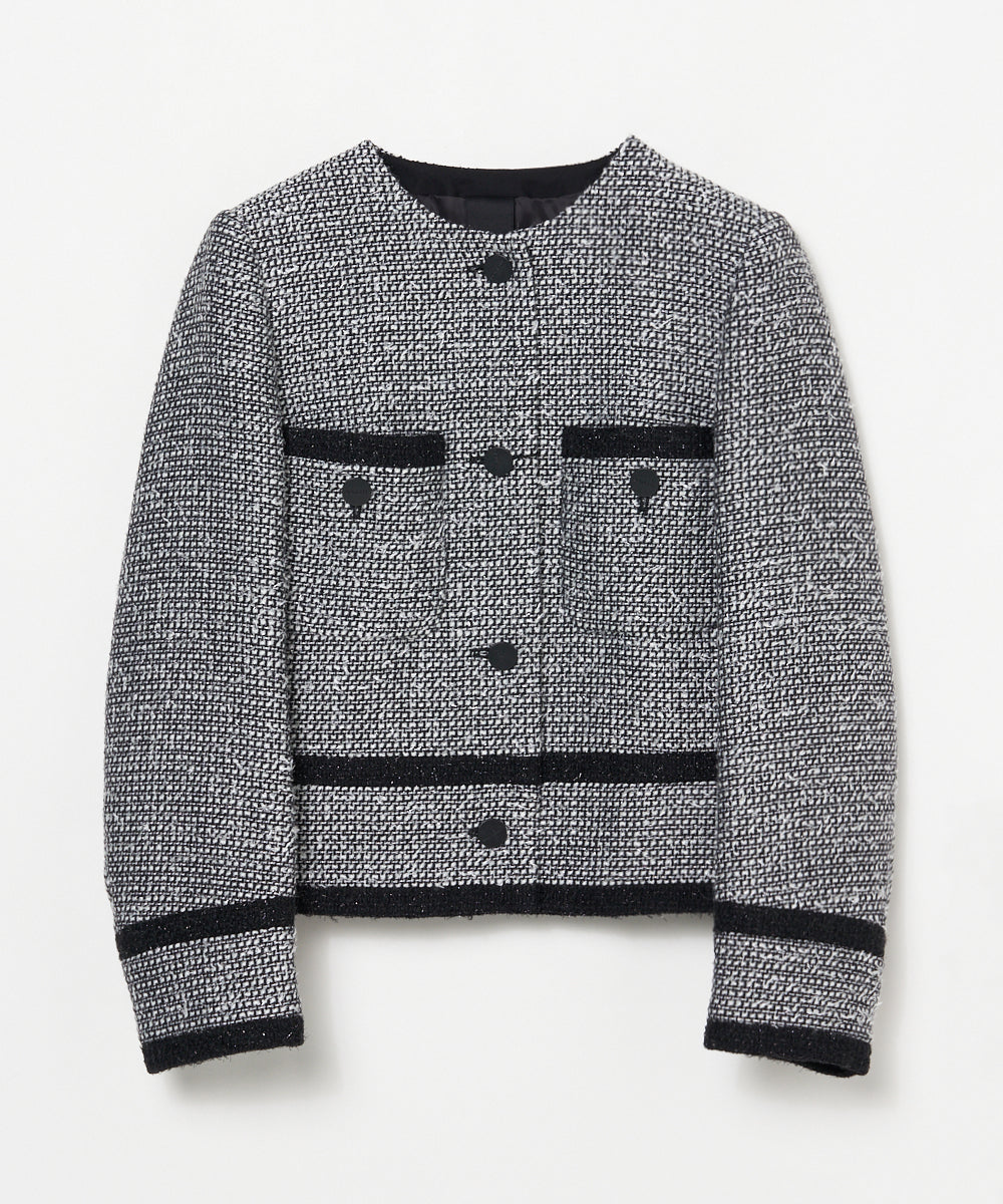 DOMELLE LINTON TWEED JACKET ツイード ジャケット – AMAN ONLINE STORE