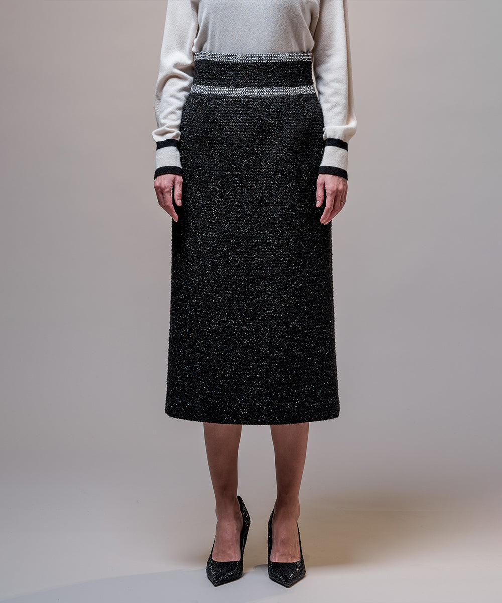 【PRE SALE対象】LINTON TWEED SKIRT ツイード スカート