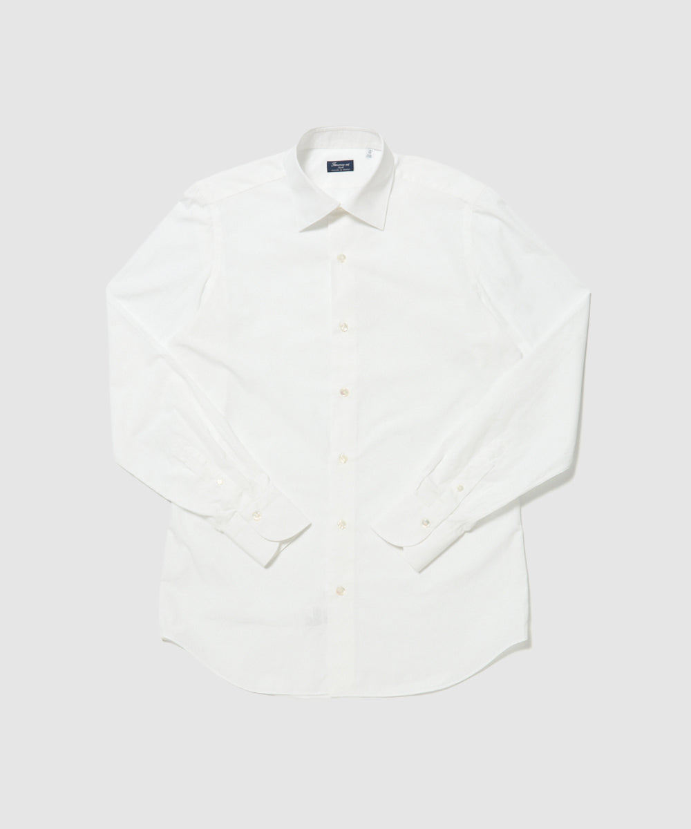 Finamore | VITTORIO クラシックコットンポプリンドレスシャツ C0147