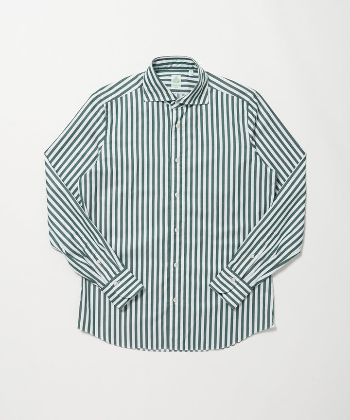 Finamoreフィナモレ <br>M0025/GRACE-J コットンマルチストライプシャツ 21042001039【SALE30】 Finamoreフィナモレ <br>M0025/GRACE-J コットンマルチ