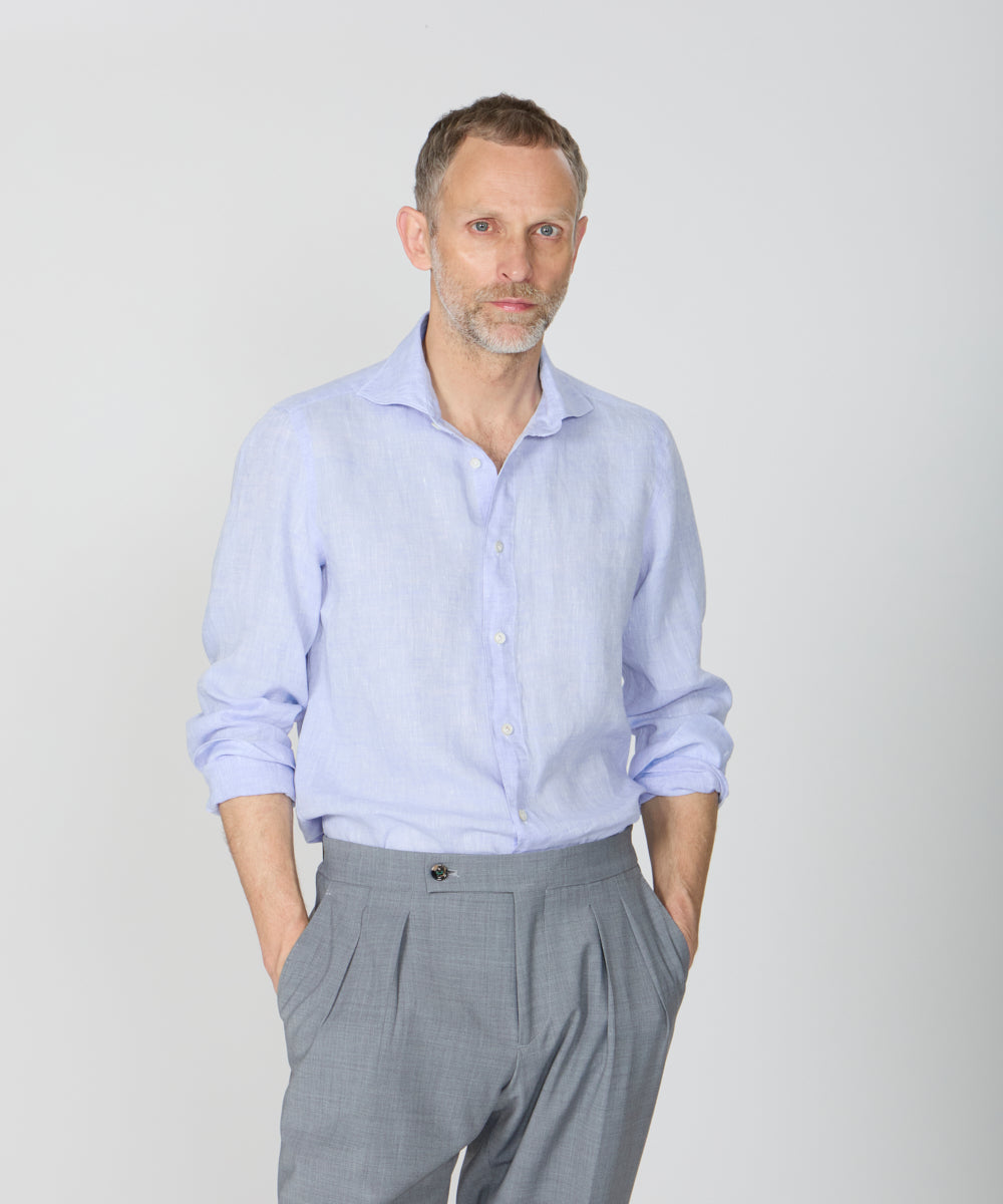 リネンシャツ/SIMONE(シモーネ)/C0649