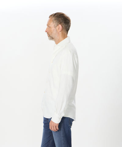 コットンカシミア ワンピースカラーシャツ/ PANTELLERIA(パンテレリア)/ C0286