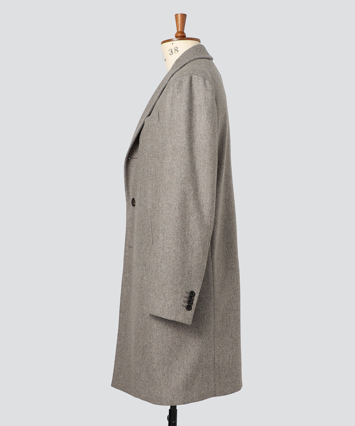 BOGLIOLI VBCウールダブルフェイスチェスターフィールドコート/FA0723