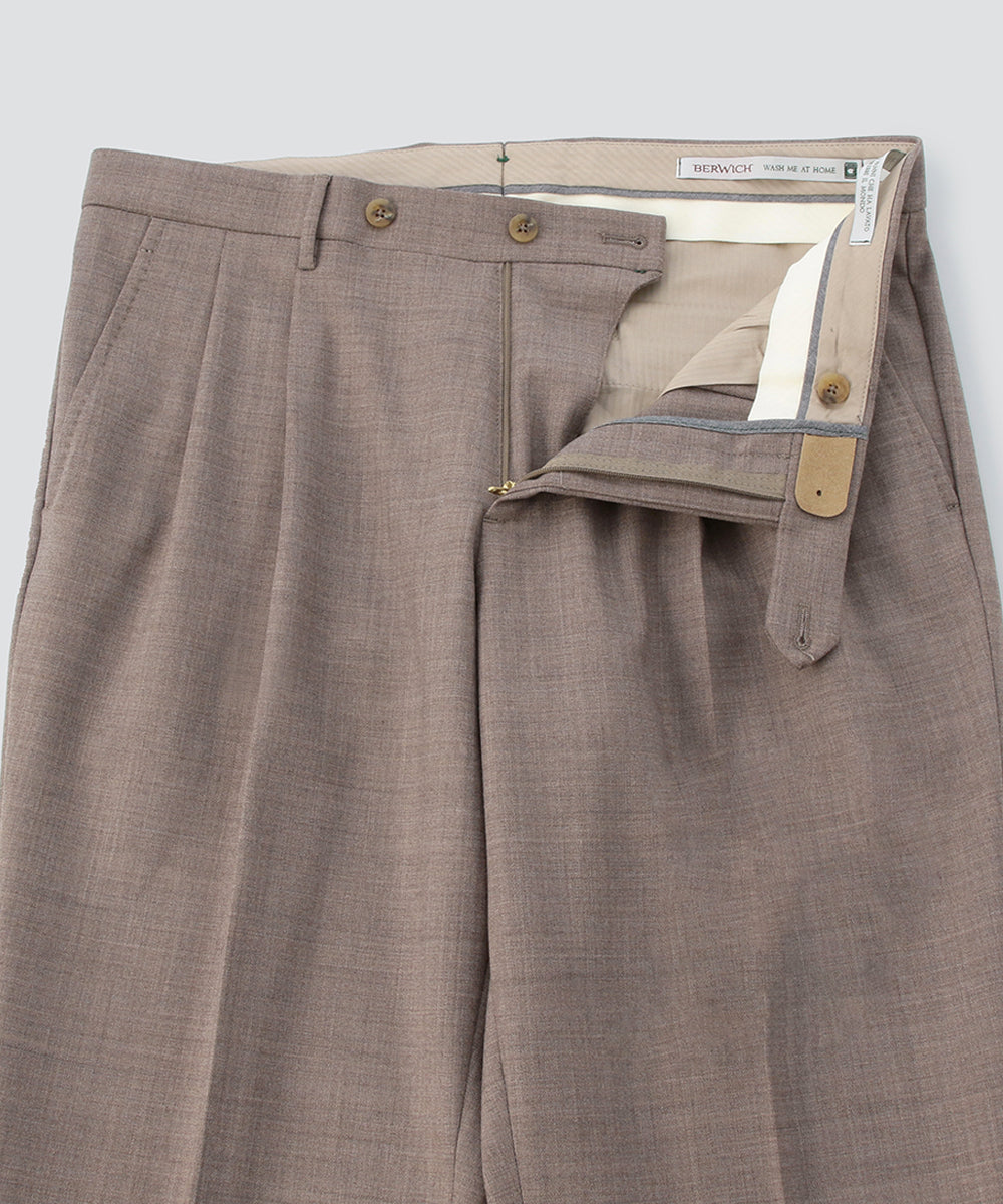 auralee 虚し 18ss wool silk herringbone setup