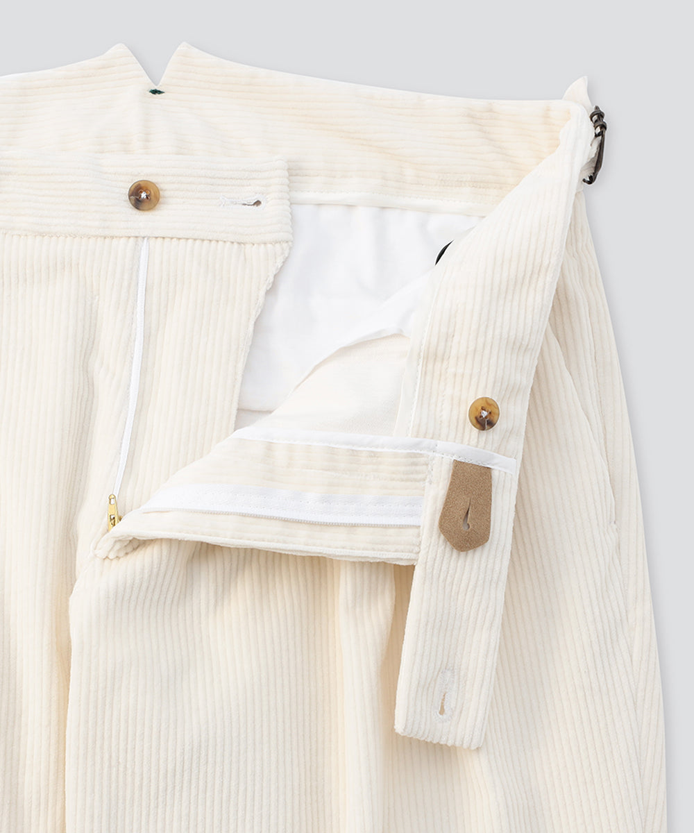 BERWICH ツープリーツアジャスター付きパンツ/SCOTCH(スコッチ