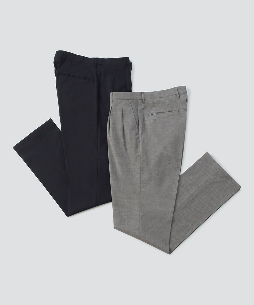 パンツ IK ikka パンツ GOKU楽パンツ EASY STRETCH チェック5ポケット