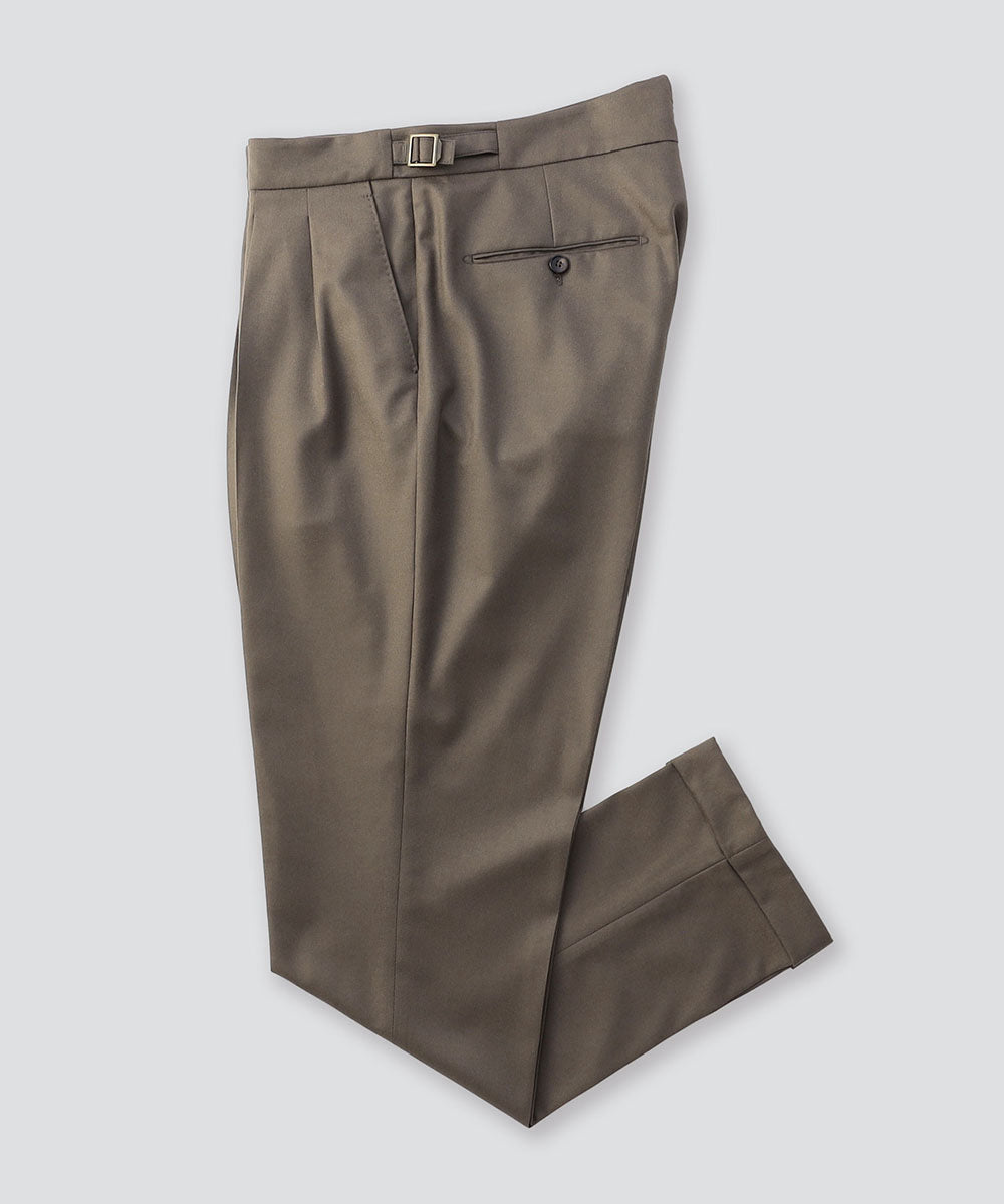 SCOTCH ツープリーツアジャスター付きパンツ/VB8996