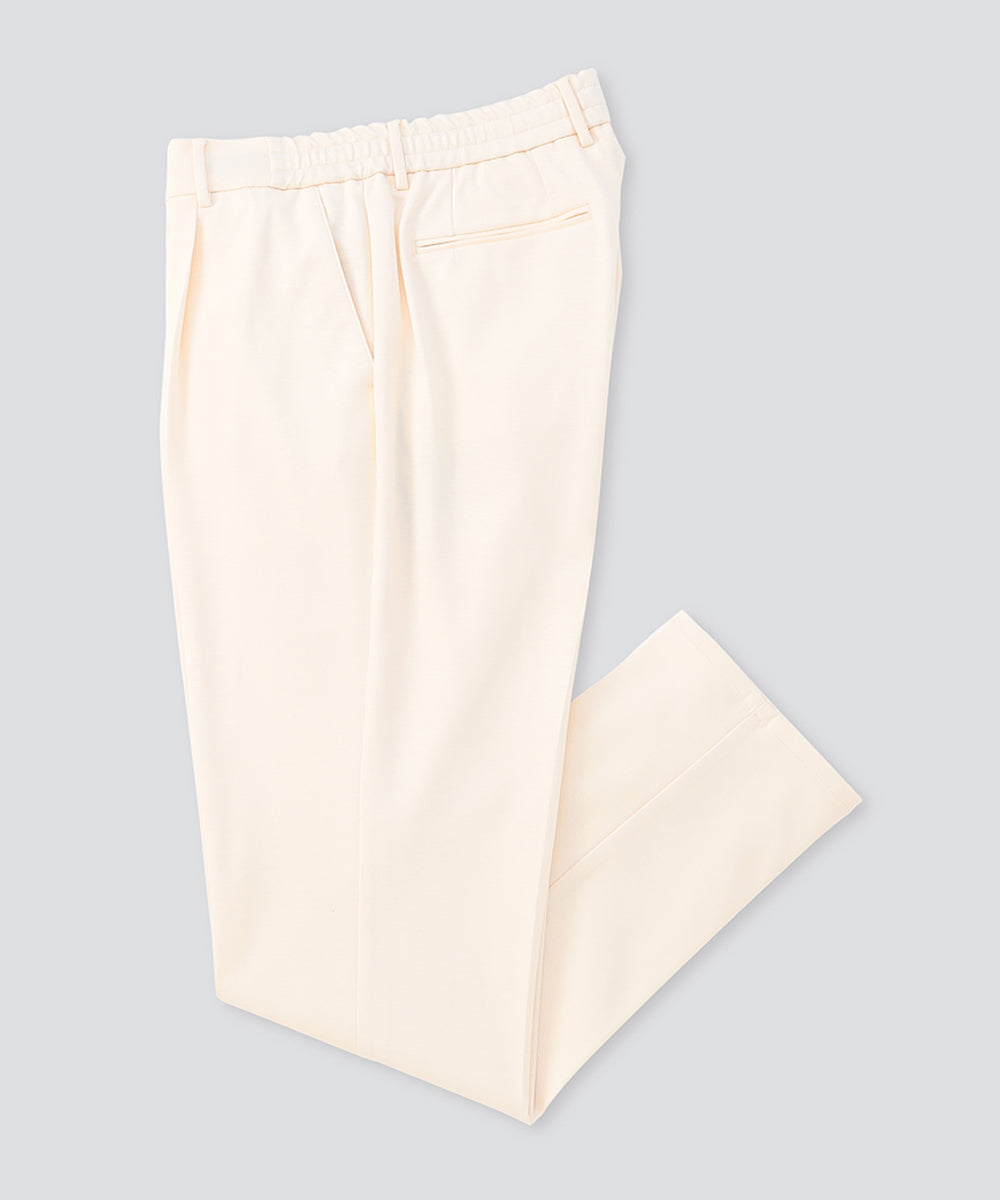 パンツ barom one リラックスドローコードワンプリーツパンツ/SAKE1P GYM(サケ1Pジム