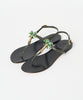パームツリー ビジュー サンダル