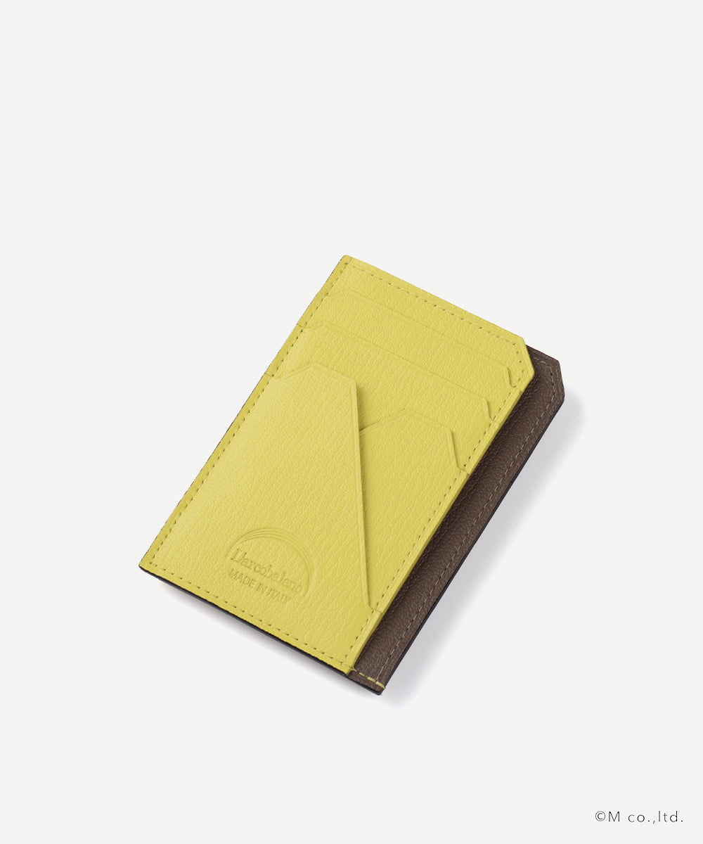 スマートミニウォレット RY/YLW (グレー)