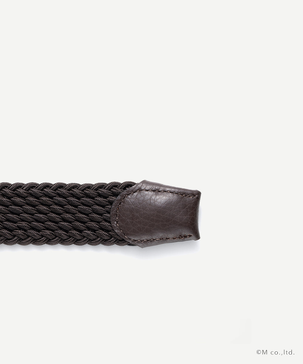 L'arcobaleno 28mm レーヨンエラスティックメッシュベルト L'arcobaleno 28mm レーヨンエラスティックメッシュベルト