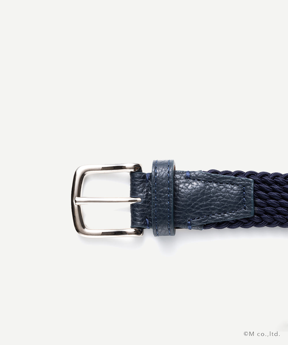 L'arcobaleno 28mm レーヨンエラスティックメッシュベルト