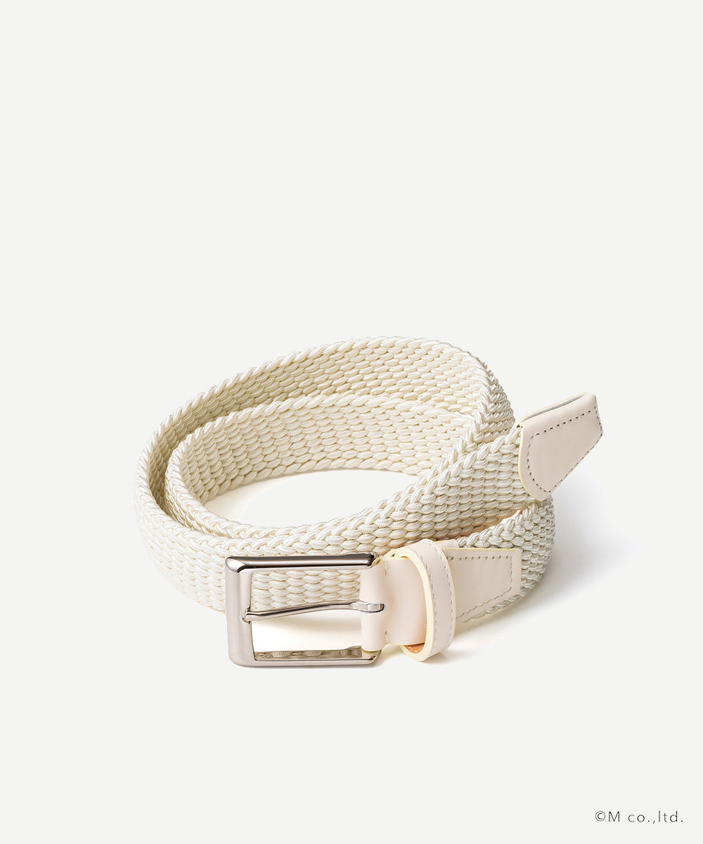 L'arcobaleno 35mm レーヨンエラスティックメッシュベルト – AMAN