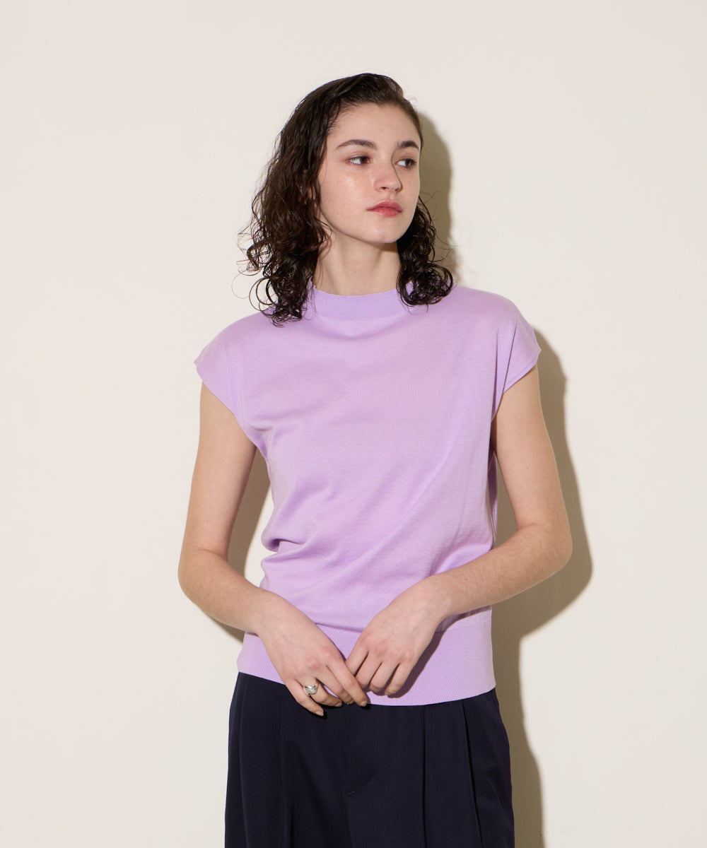 S4415 フレンチスリーブセーター LILAC BREEZE