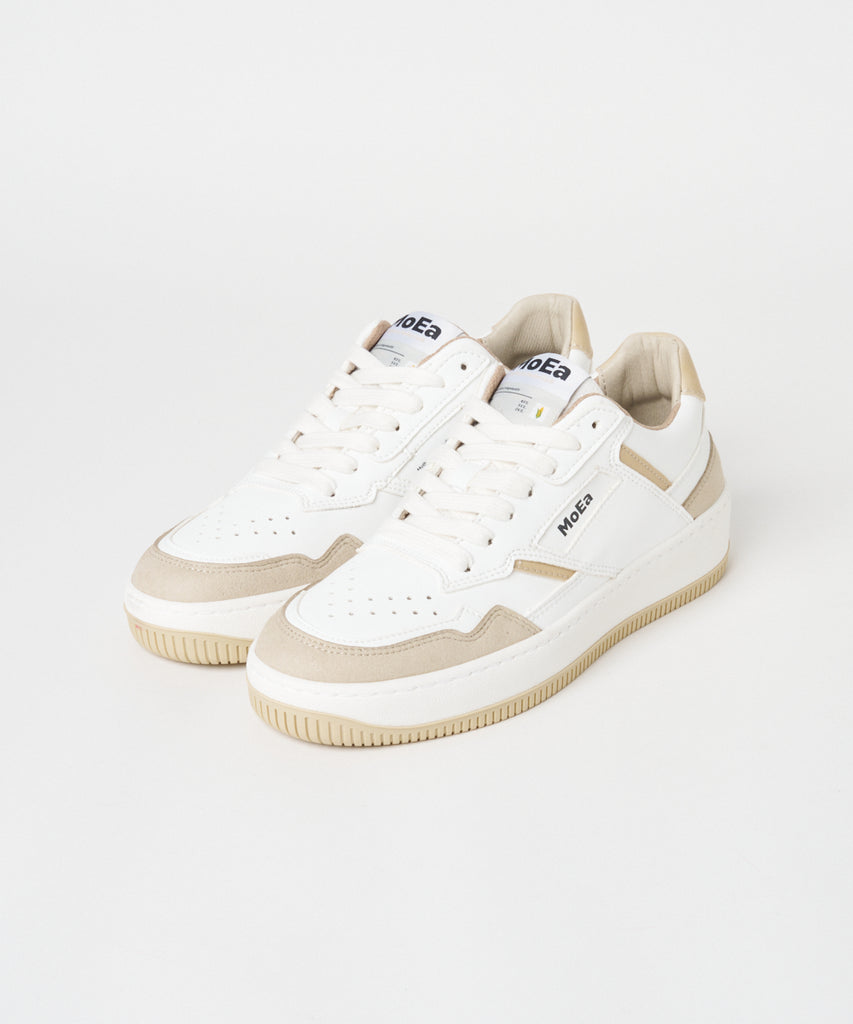MoEa | CORN GN1 WHITE & BEIGE SUEDE - アマンオンラインストア